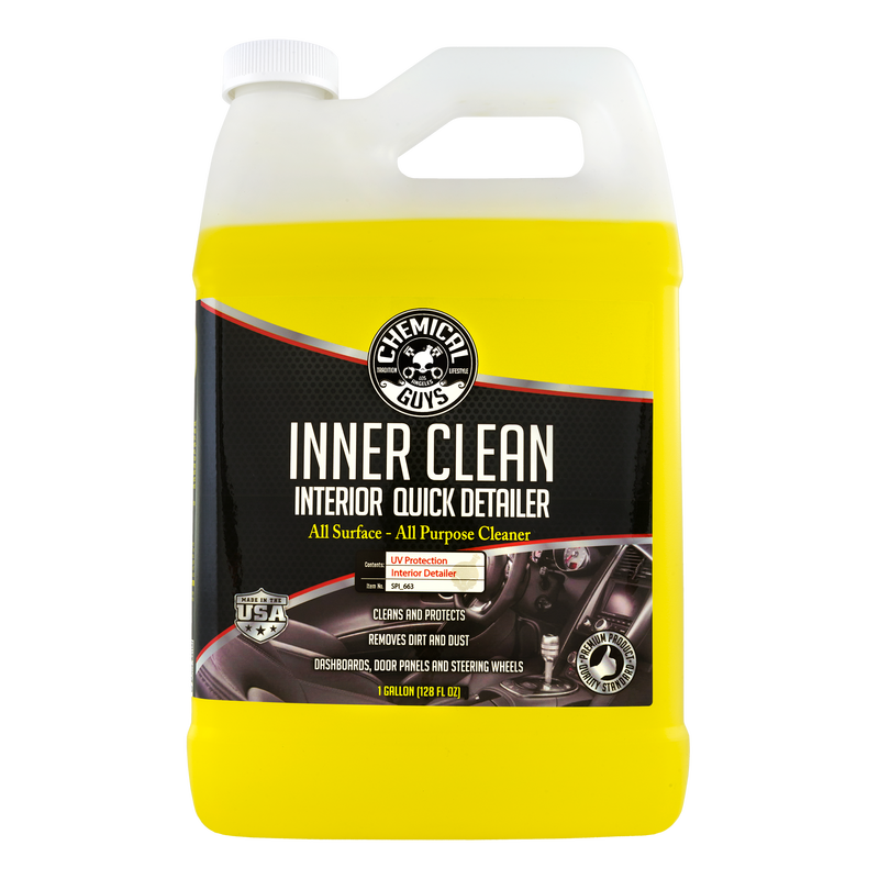 Chemical Guys Inner Clean - Interior Quick Detailer and Protectant 1 gal SPI_663 - Auto Obsessed