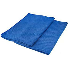 Load image into Gallery viewer, The Rag Company Waffle-Weave Royal Blue Microfiber Towel 16&quot; x 24&quot; 2 Pack - Auto Obsessed