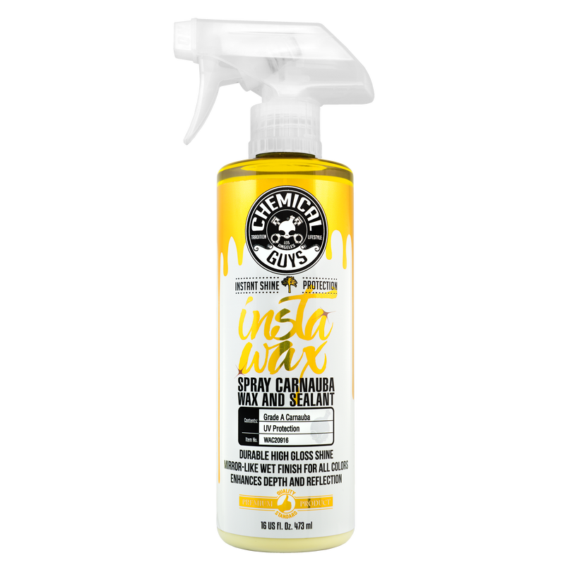 Chemical Guys Instawax Liquid Carnauba Wax Shine and Protection Spray WAC20916 - Auto Obsessed