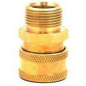 MTM 3/8" QC Brass Coupler X M22 15mm Plug - Auto Obsessed