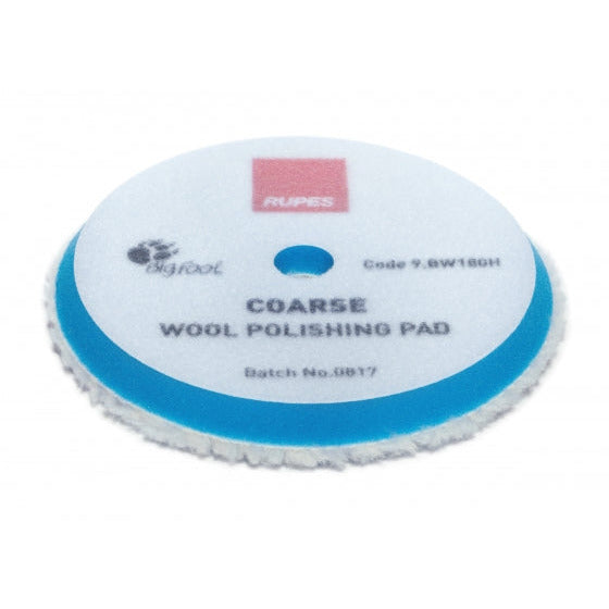 Rupes 170mm (LHR21) Wool Blue Polishing Pad Coarse - Auto Obsessed