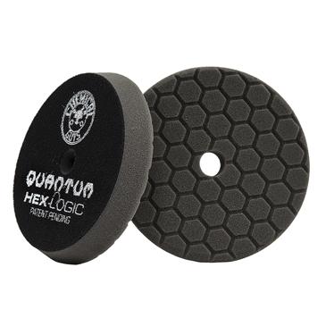Chemical Guys Hex Logic Quantum Finishing Pad Black 6.5" BUFX116HEX6 - Auto Obsessed
