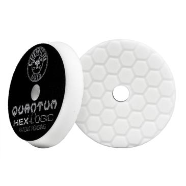 Chemical Guys Hex Logic Quantum Light Medium Polishing Pad White 6.5" BUFX114HEX6 - Auto Obsessed