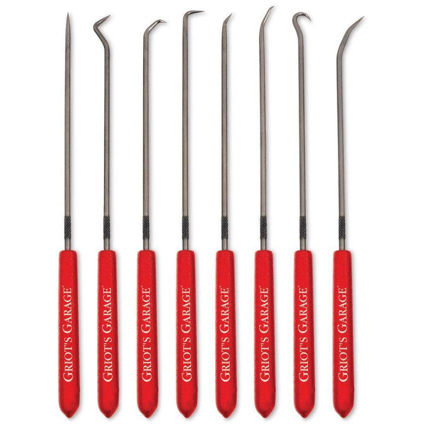 Griots Garage 8-Piece Long-Reach Hook & Pick Set 46608 - Auto Obsessed