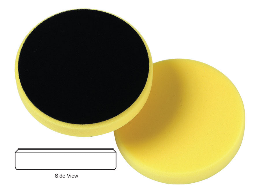 Lake Country 5.5" Flat Yellow Foam Pad - Auto Obsessed