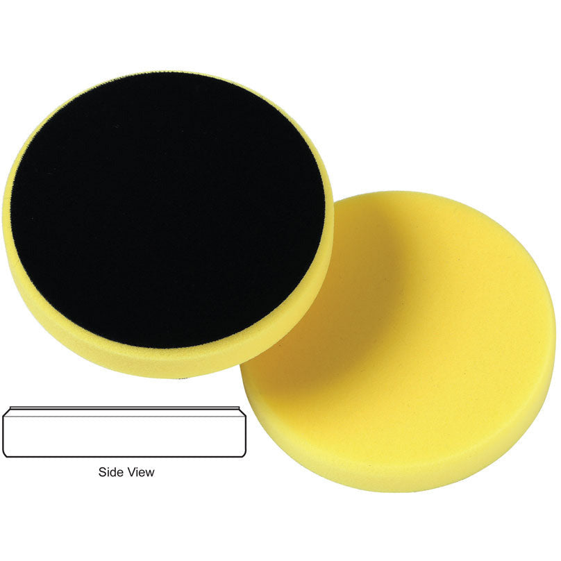 Lake Country 3.5" Flat Yellow Foam Pad - Auto Obsessed