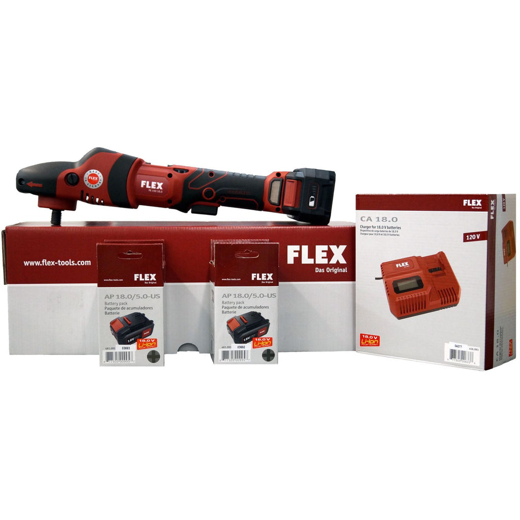 FLEX PE 150 18.0-EC Cordless Rotary Polisher - Auto Obsessed