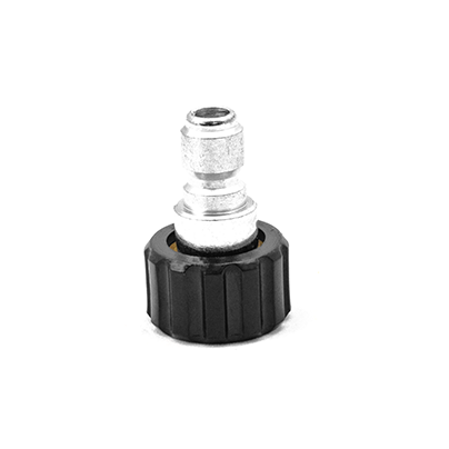 MTM Hydro M22F 14mm Twist Coupler x 3/8'' SS Plug - Auto Obsessed