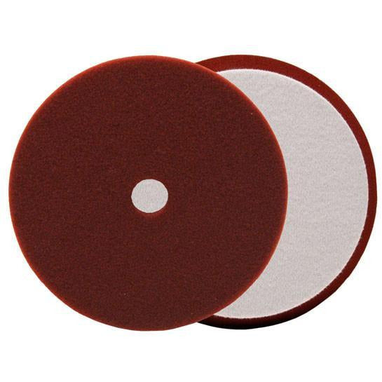 Buff and Shine 5" Uro-Tec Maroon Medium CutHeavy Polishing Foam Pad - Auto Obsessed