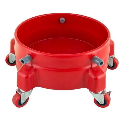 Grit Guard Bucket Dolly Red - Auto Obsessed
