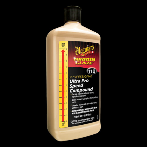 Meguiars M110 Mirror Glaze Ultra Pro Speed Compound 32oz - Auto Obsessed