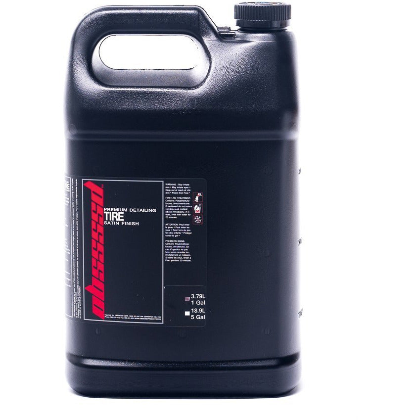 OBSSSSD Tire Satin Finish 1 Gallon - Auto Obsessed