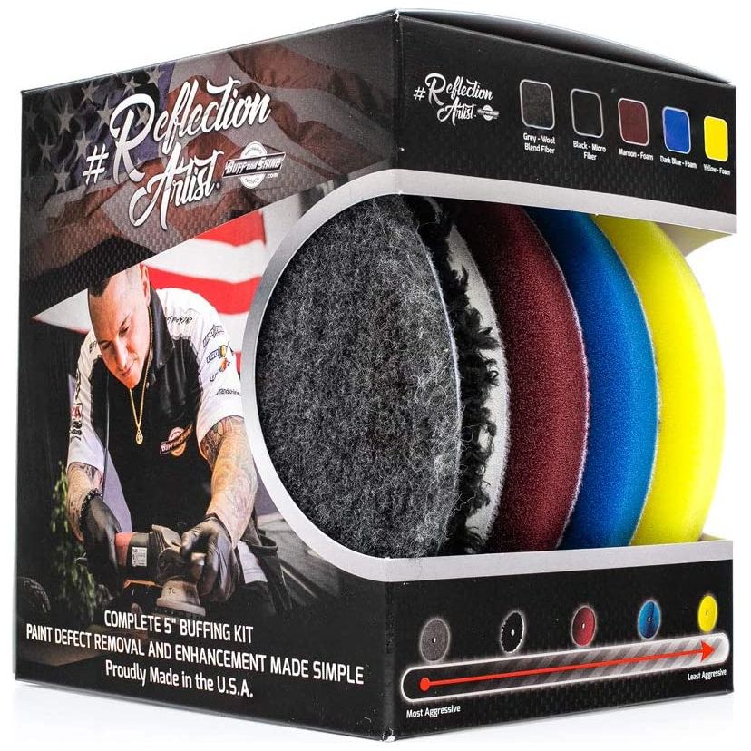 Buff and Shine Complete 5'' Buffing Kit - Auto Obsessed