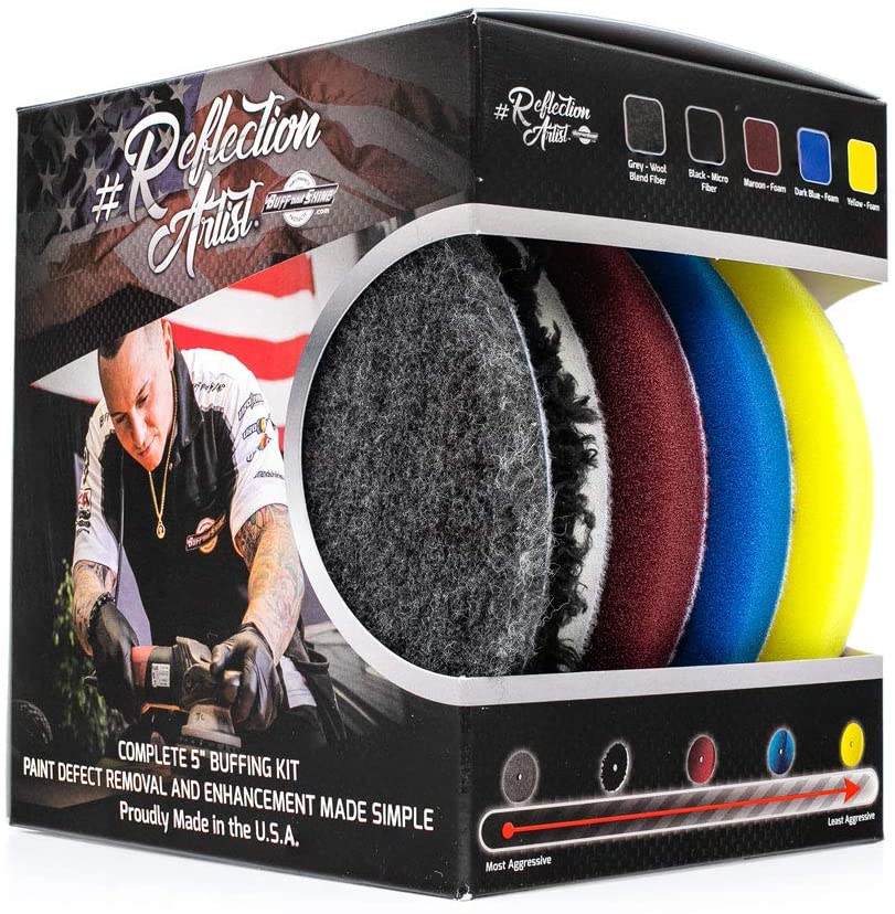 Buff and Shine Complete 5'' Buffing Kit - Auto Obsessed
