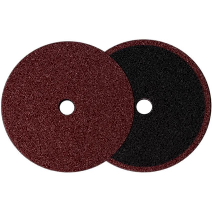 Buff and Shine Low-Pro Maroon Polishing Pad 6in - Auto Obsessed