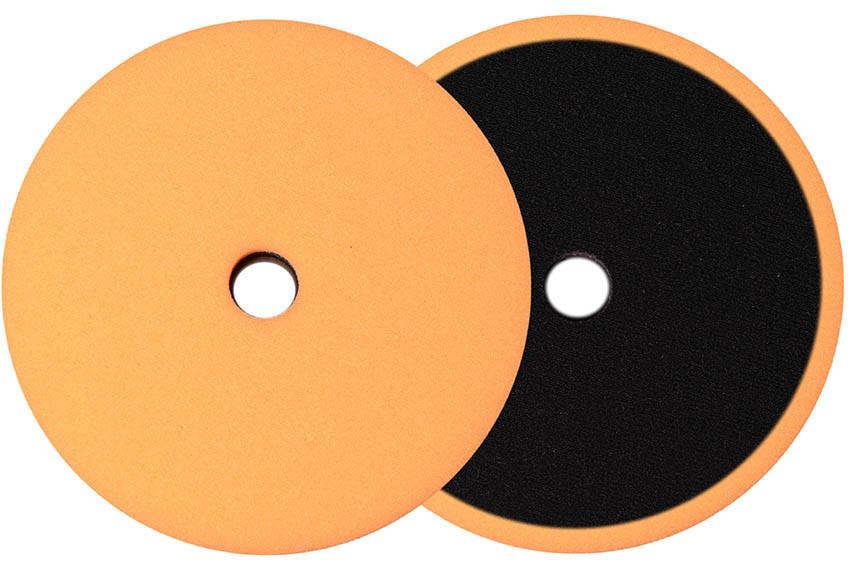 Buff and Shine Low-Pro Orange Medium Cut Polishing Pad 6in - Auto Obsessed