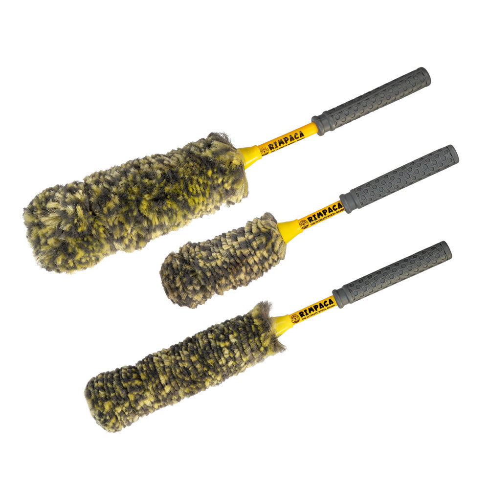 Chemical Guys Rimpaca Ultimate Wheel Brush Set 3 Pack - Auto Obsessed