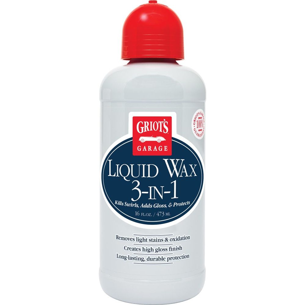 Griots Garage Liquid Wax 3-in-1, 11013 - Auto Obsessed