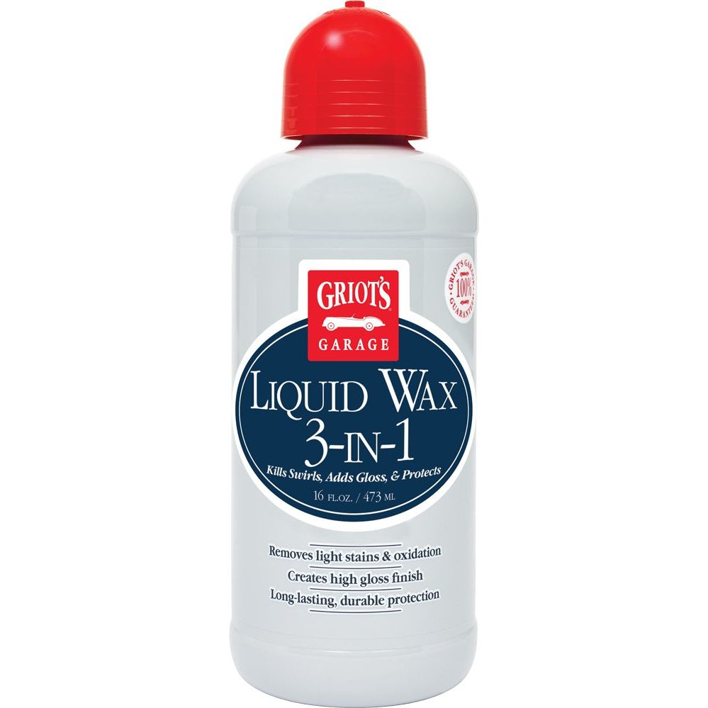 Griots Garage Liquid Wax 3-in-1, 11013 - Auto Obsessed