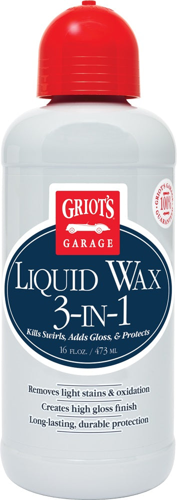 Griots Garage Liquid Wax 3-in-1, 11013 - Auto Obsessed