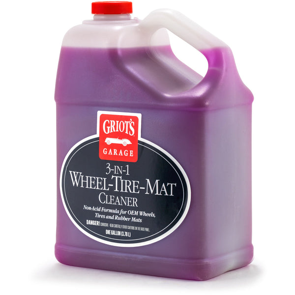 Griot's Garage 3-in-1 Wheel-Tire-Mat Cleaner - 1 Gallon 10838