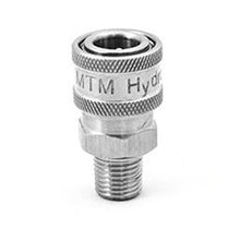 Load image into Gallery viewer, MTM 1/4&quot; Male Stainless Steel Quick Disconnect Coupler - Auto Obsessed