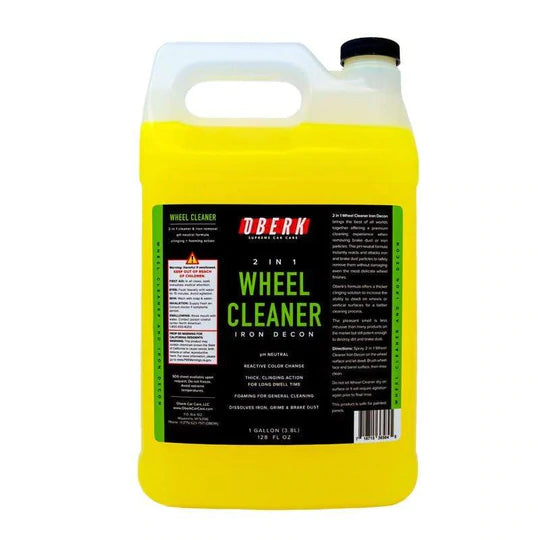 Oberk 2 in 1 Wheel Cleaner and Iron Remover 128oz - Auto Obsessed