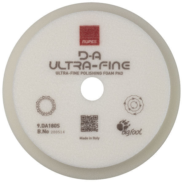 Rupes DA Ultra Fine White 180mm (LHR21) Pad - Auto Obsessed