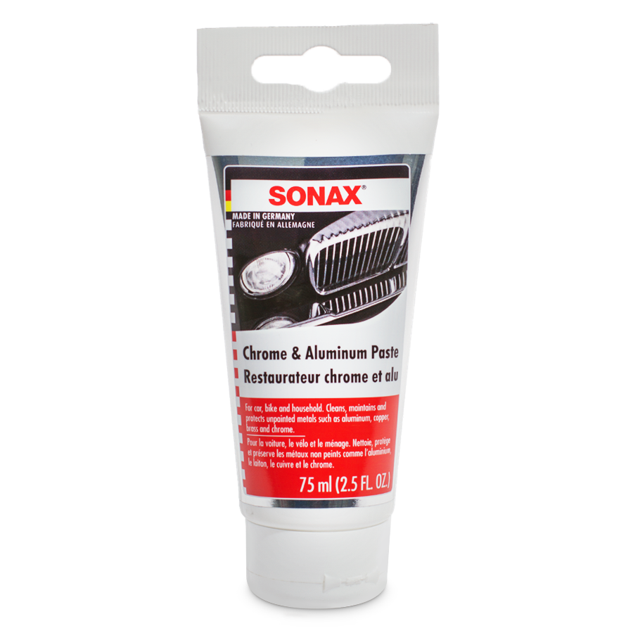 Sonax Chrome and Aluminum Polish Paste - Auto Obsessed