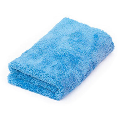 The Rag Company Eagle Edgeless Blue 500 GSM Microfiber Towel 16" x 16" - Auto Obsessed