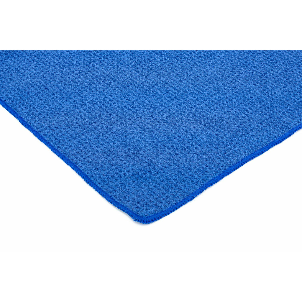 The Rag Company Waffle-Weave Royal Blue Microfiber Towel 16" x 24" - Auto Obsessed