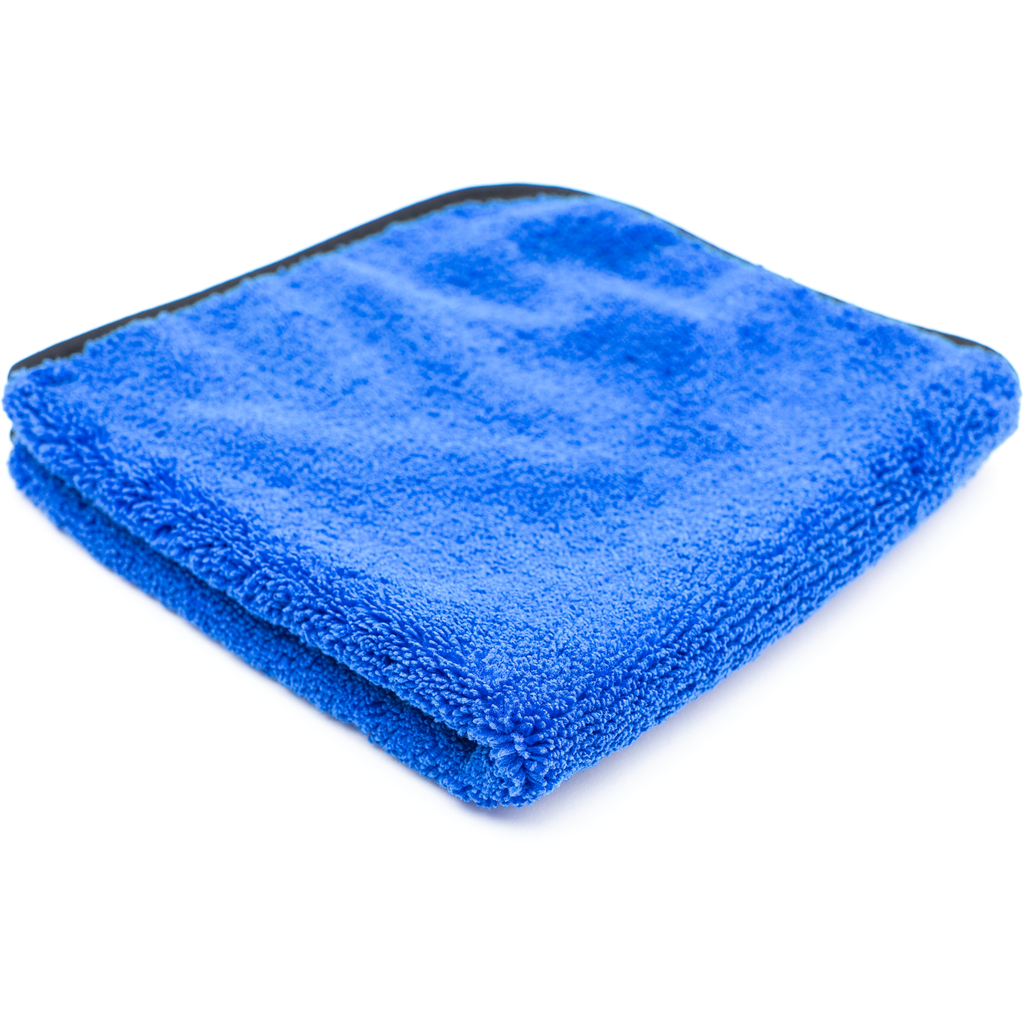 The Rag Company Spectrum 420 Dual-Pile Royal Blue Microfiber Towel 16" x 16" - Auto Obsessed