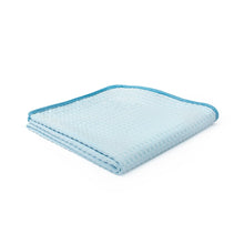 Load image into Gallery viewer, The Rag Company Dry Me A River JR Light Blue Waffle Weave Microfiber Drying Towel - Auto Obsessed