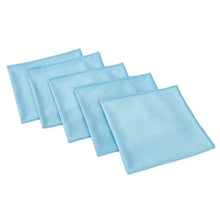 Load image into Gallery viewer, The Rag Company Premium Glass and Window Towel Blue 5 Pack - Auto Obsessed